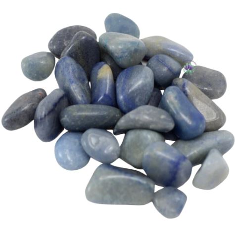 Pedra Cristal Rolada Quartzo Azul - Imagem 2